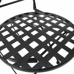 3 Pcs Bistro Table Chair Set Patio Garden Dining Furniture