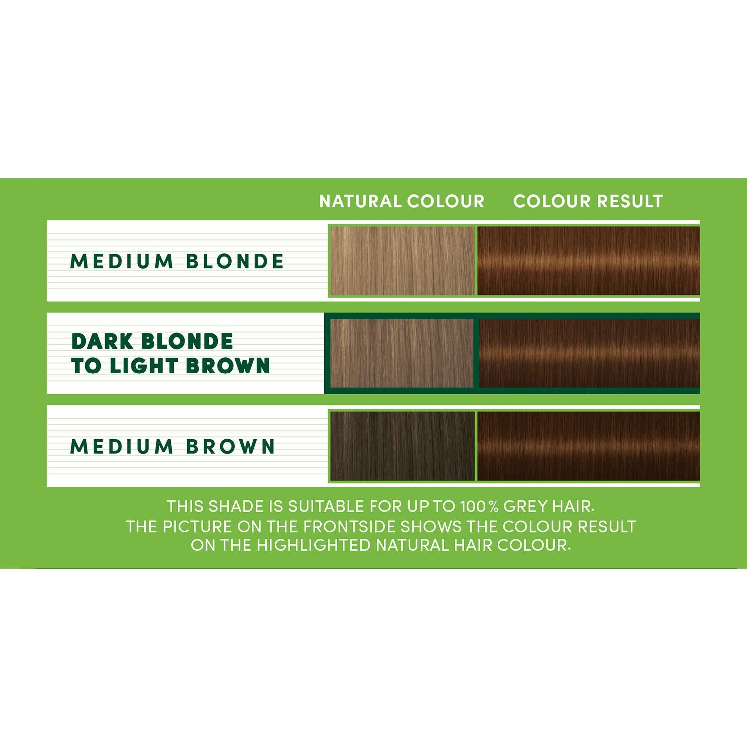 Natural&nourishing 565 - Dark Gold Brown 3pack