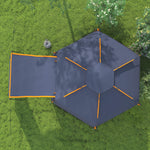 2-4 Person Tent, Instant Pop Up Camping Tent | Dark Gray