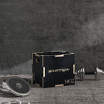 Pylometric Jump Box, Wooden Pylo Box For Home Gym | Black