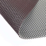 Reversible Shower Mat In Dual-colour- Quadrant Shower | 60cm x 60cm | Brown & Grey