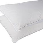 Pure Mulberry Silk Blend Pillow Pair With 100% Cotton Casing