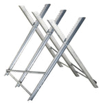 Saw Horse Steel Support Heavy Duty Foldable Design