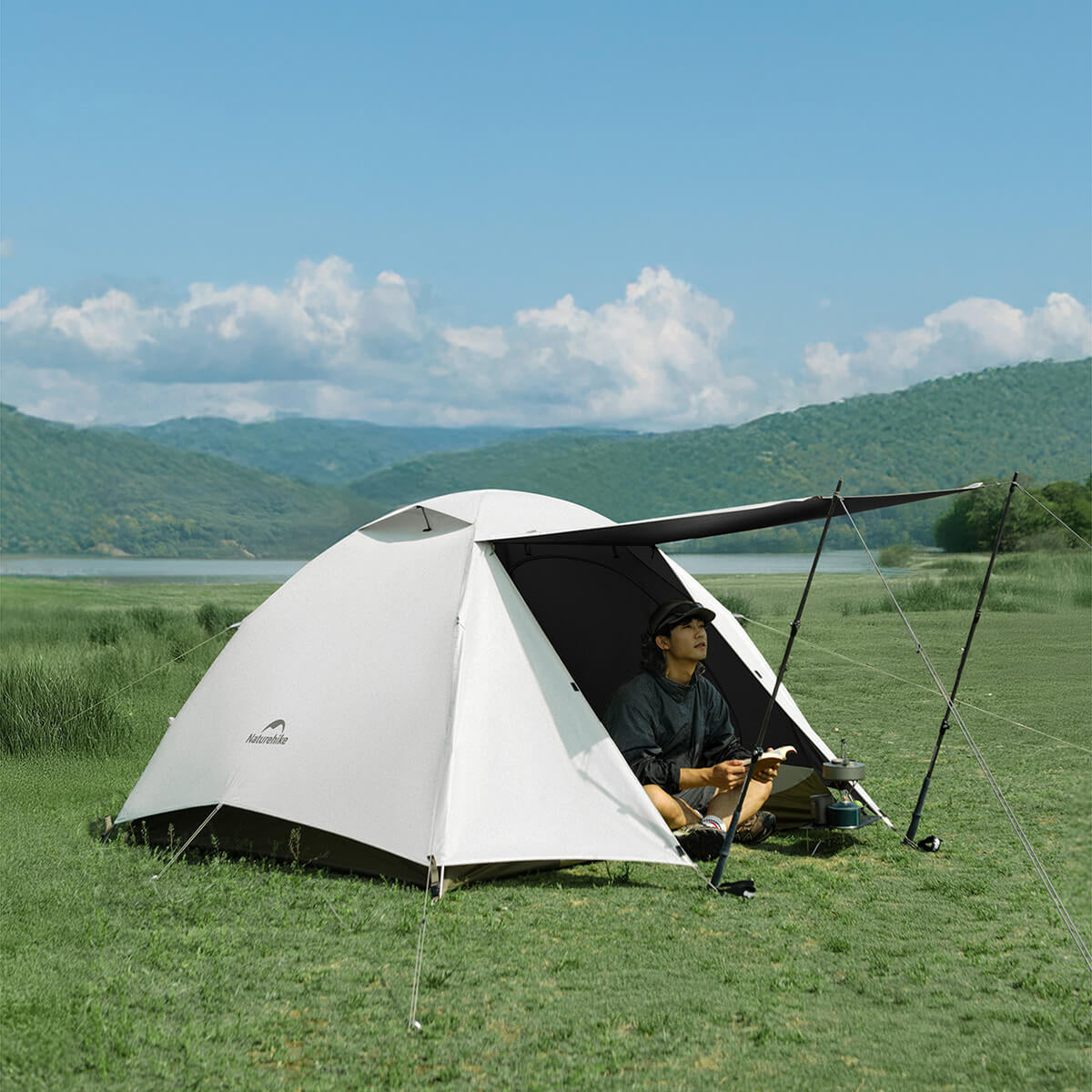 Cloud Creek Series - 3 Person Tent (vinyl Edition) | White