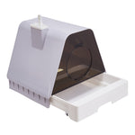 Fully Enclosed Cat Litter Box With Activated Carbon Filter Splash-proof