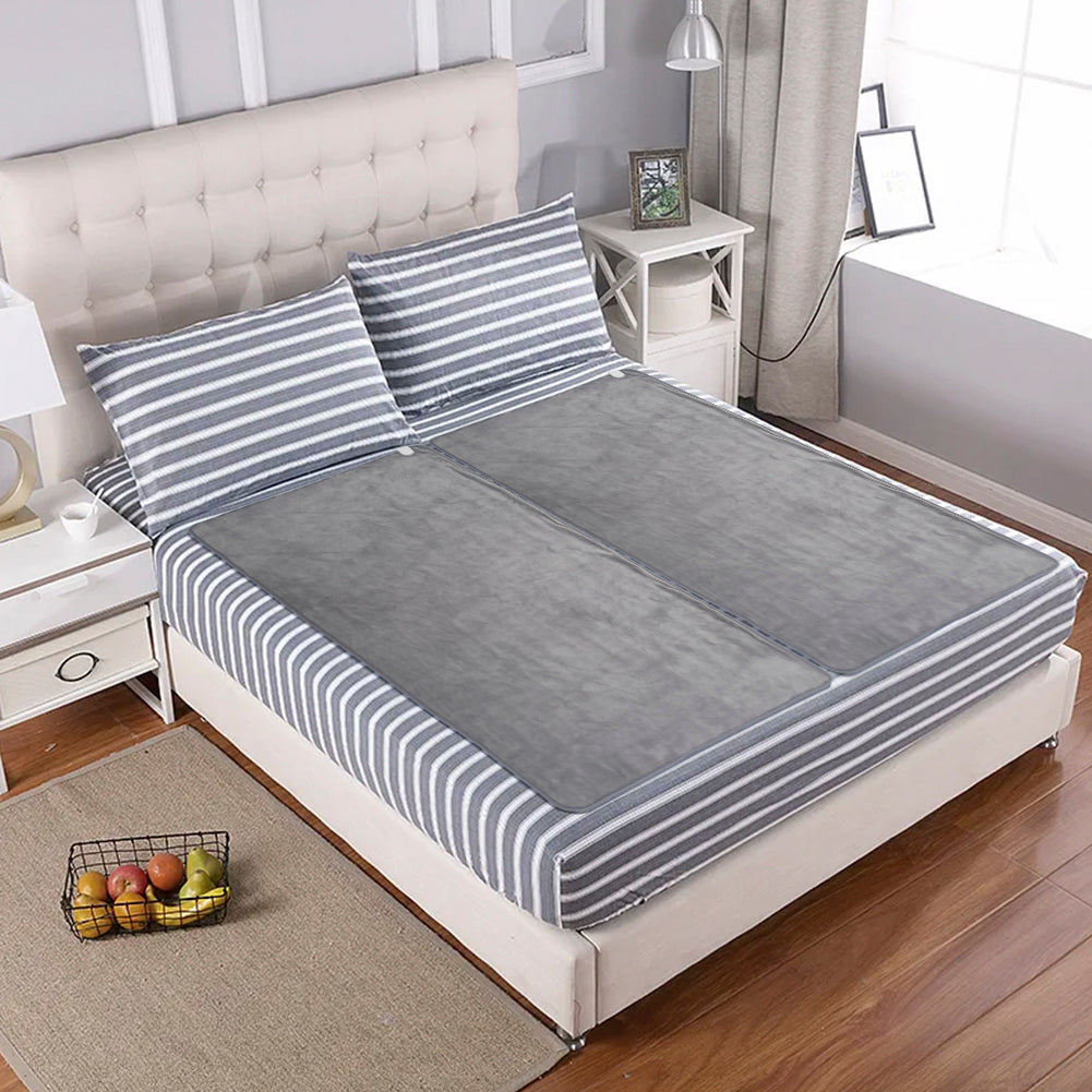 Electric Heated Mattress Pad | Large | Grey