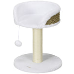 Cat Tree Tower Activity Centre With Scratching Posts | White