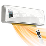2000w Ceramic Electric Heater With Fan, Wall Heater | White