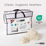 Goose Feather And Down 4.5 Tog Summer Duvet | Super King | White