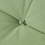 Cotton Back Support Thick Lumbar Cushion | Forest Green