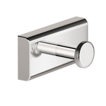Towel Hook, Robe Hook, Screw-in Or Self-adhesive, Chrome Silver, Next