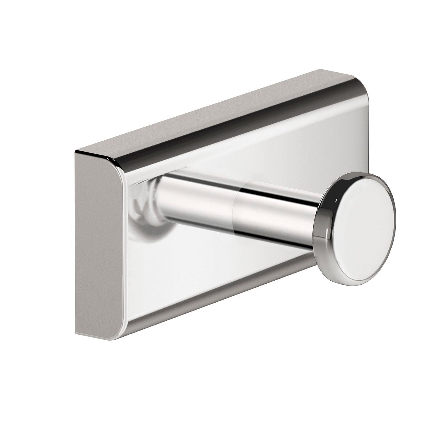 Towel Hook, Robe Hook, Screw-in Or Self-adhesive, Chrome Silver, Next