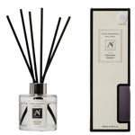Minimalist Luxe Reed Diffuser With Metal Collar Puissance Visuelle Scent