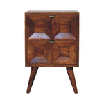 Solid Wood Quad Bedside