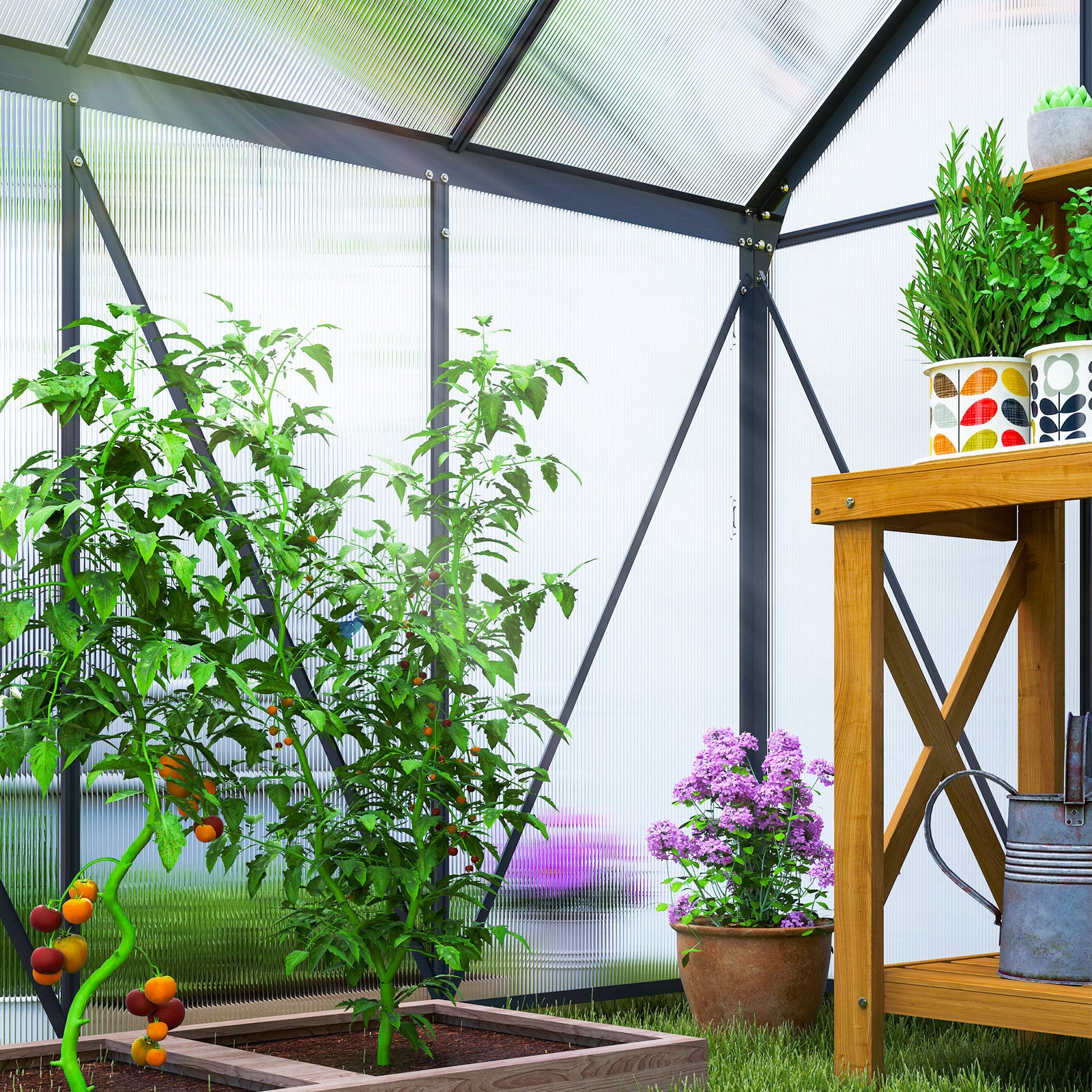 Polycarbonate Greenhouse, Small Greenhouse