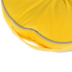 Round Plain Floor Cushion | 43cm x 43cm | Yellow