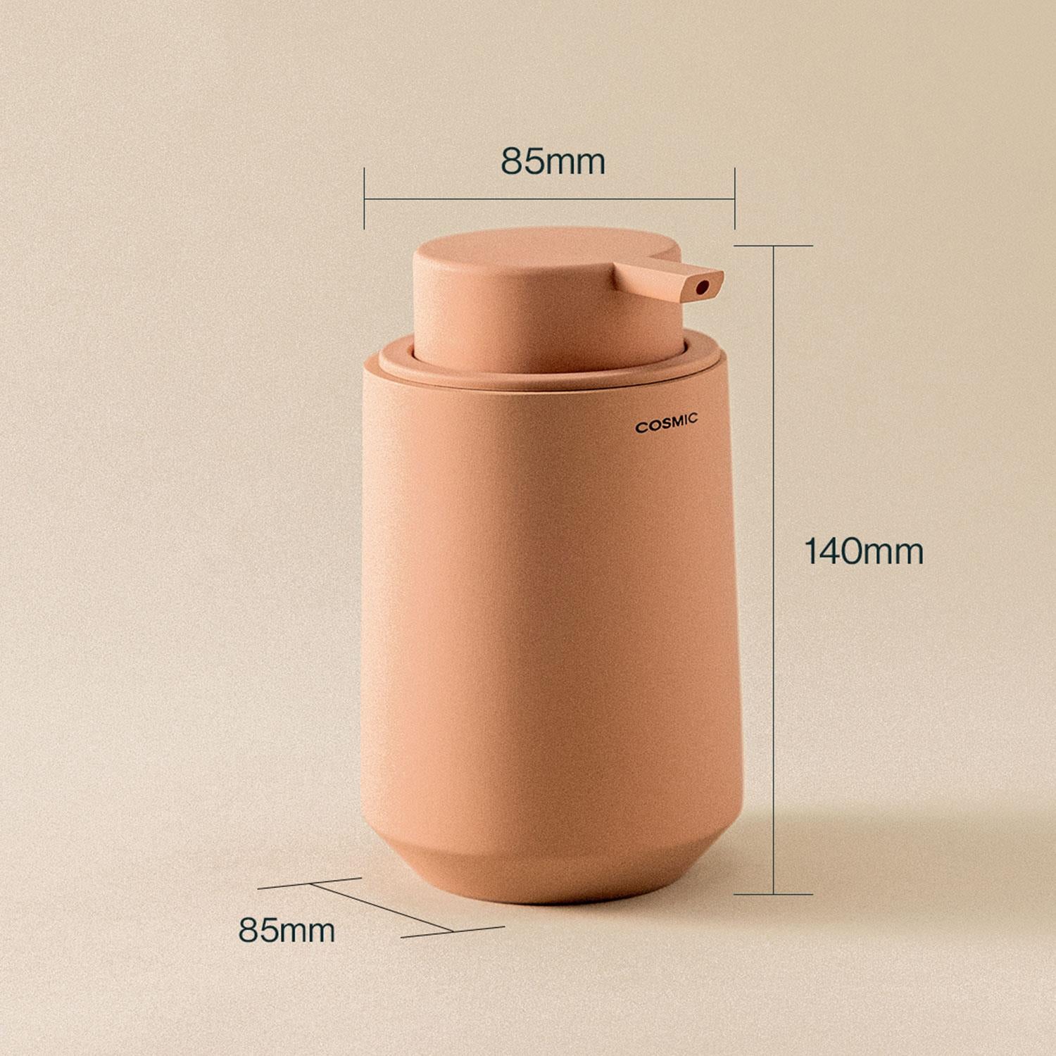 Soap Dispenser, 350ml Non-drip Nozzle , Saona Collection | Vulcano