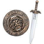 Gladiator Lion Shield 46cm & Sword 47cm