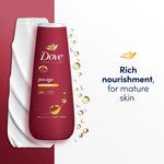 Advanced Care Pro Age Body Wash 24h Renewing Micromoisture 400ml | Set of 4 | White