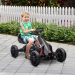 Pedal Go Kart W/eva Tyres, Handbrake | Black
