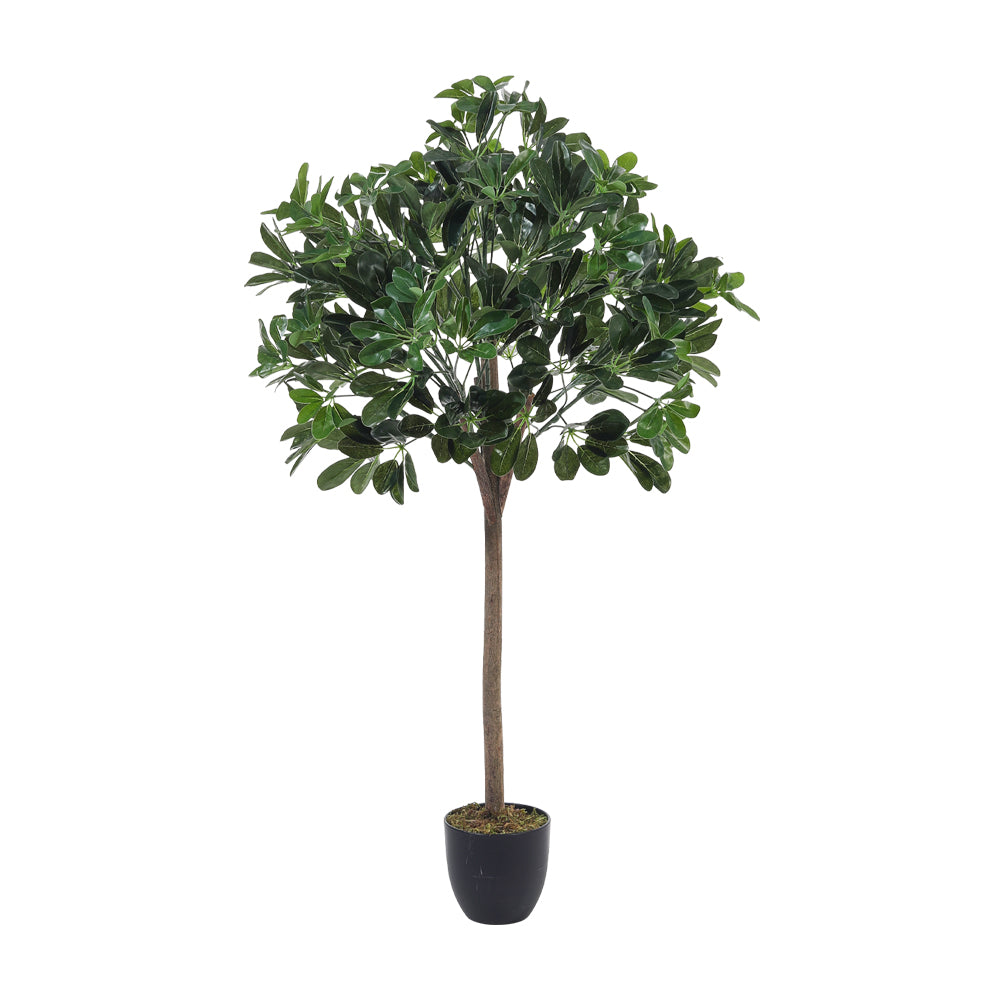 120cm Artificial Schefflera Arboricola Tree In Pot For Decoration