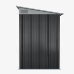 Breeins 4x9 Ft Pent Roof Garden Tool Shed Outdoor Patio Storage House