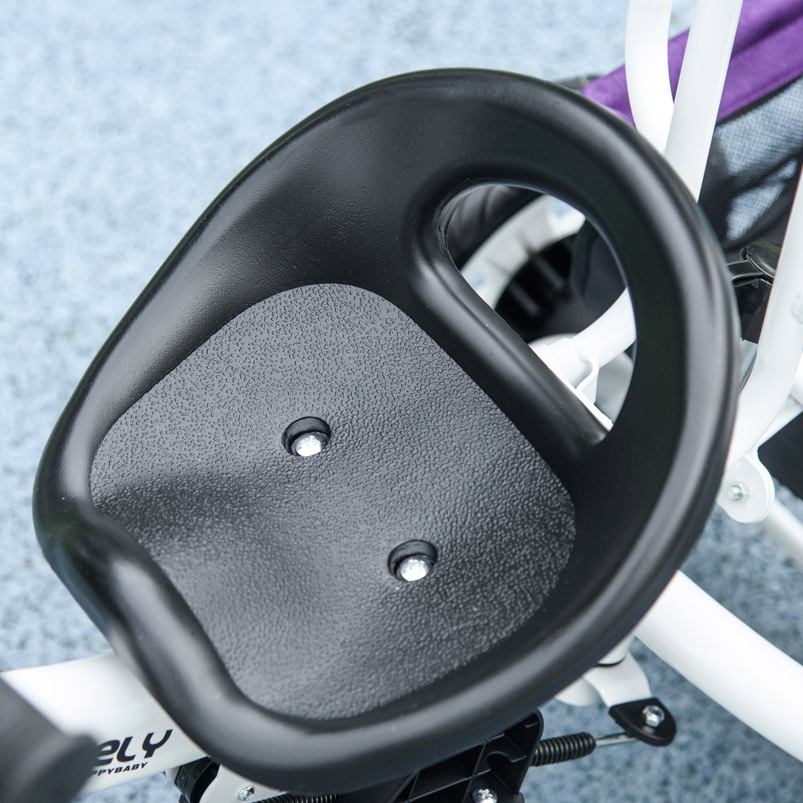 6 In 1 Kids Trike, Stroller With Parent Handle | Purple
