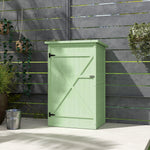 Garden Shed Outdoor Tool Storage W/ 2 Shelve 75 X 56 X115cm