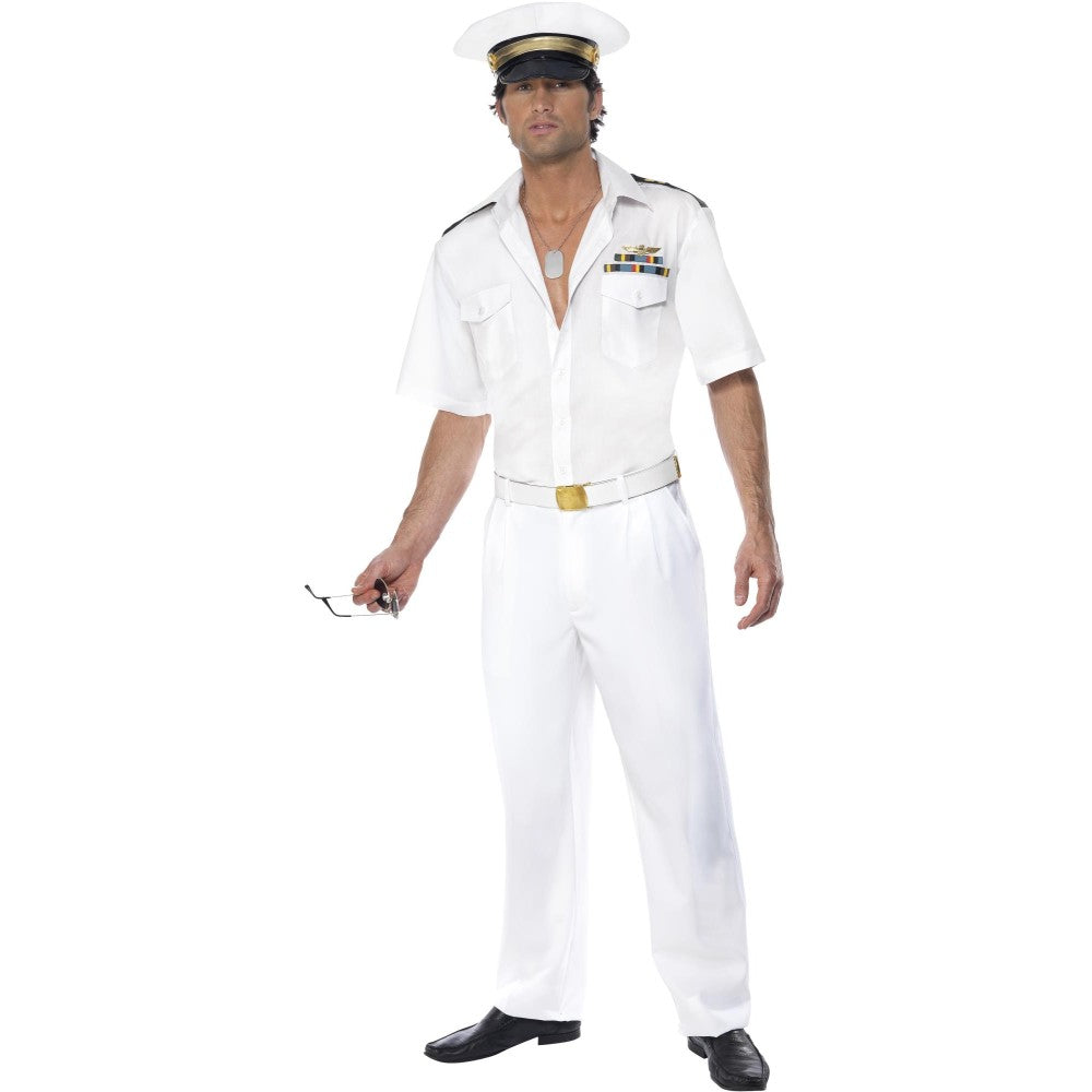 Top Gun Captain Costume | Medium
