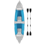 2-person Kayak, Air Pump, Oars, Blue | Blue