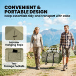 Inflatable Tent Waterproof For 2-4 Person | Green