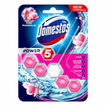 Power 5 Pink Magnolia Toilet Rim Block 55g, Pack Of 6