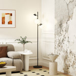 Modern Tree Floor Lamp With 3 Light, For Living Room Bedroom | Black