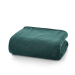 Snuggle Touch Microfibre Supersoft Fleece Throw | 140cm x 180cm | Dark Sea Green
