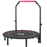 45 Foldable Mini Trampoline Fitness Trampoline Rebounder | Pink