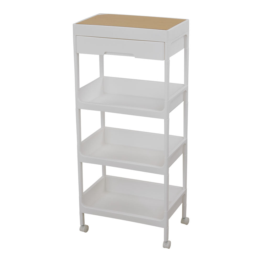 3/4-tier Storage Trolley With Drawer | Medium