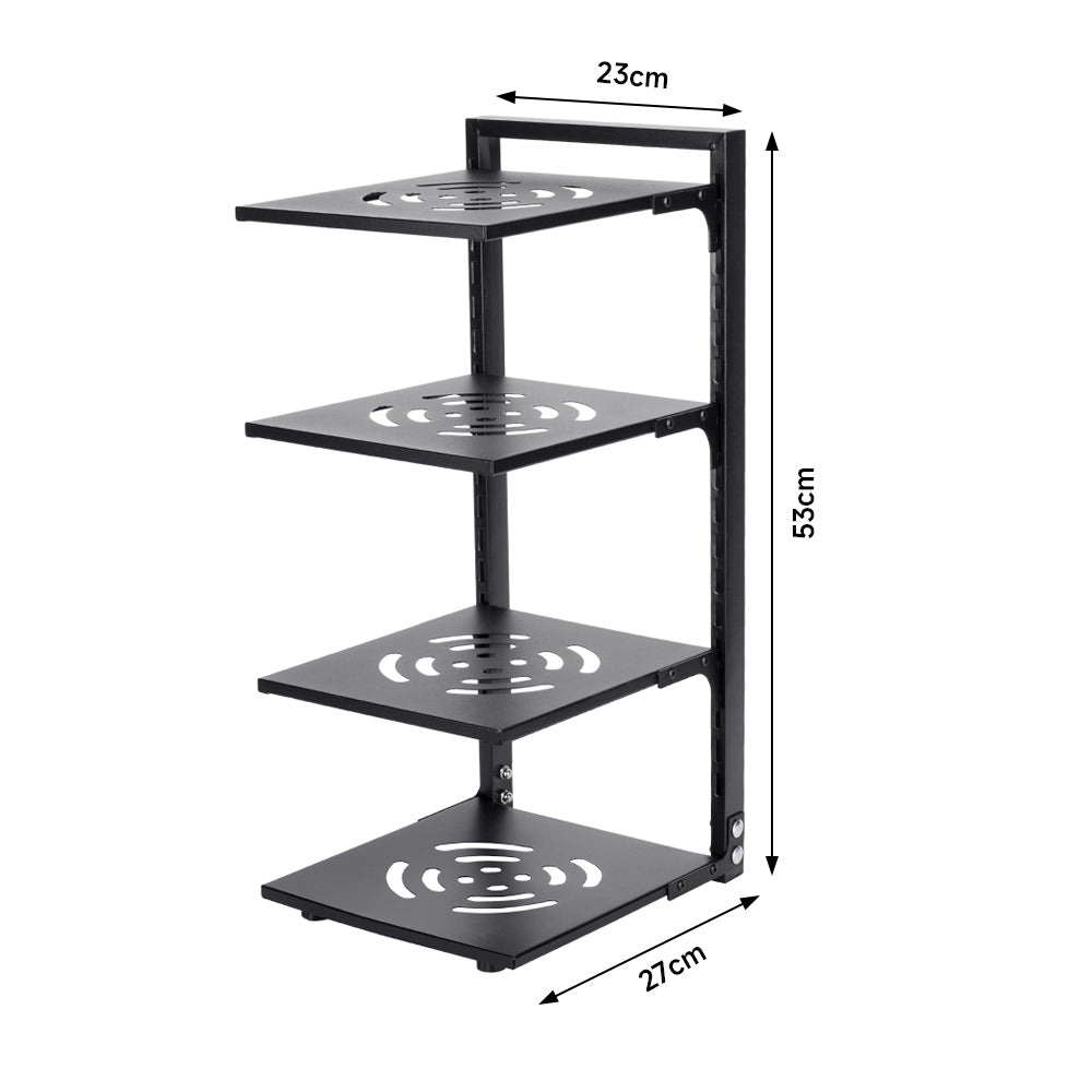 2/3/4-tier Adjustable Kitchen Pot Rack Organizer | Large