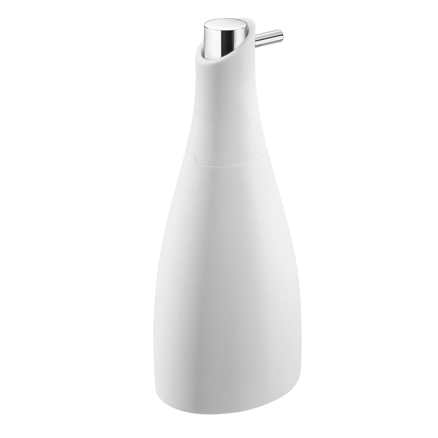 Soap Dispenser 300ml, Matt White, Unique Design, Saku Collection