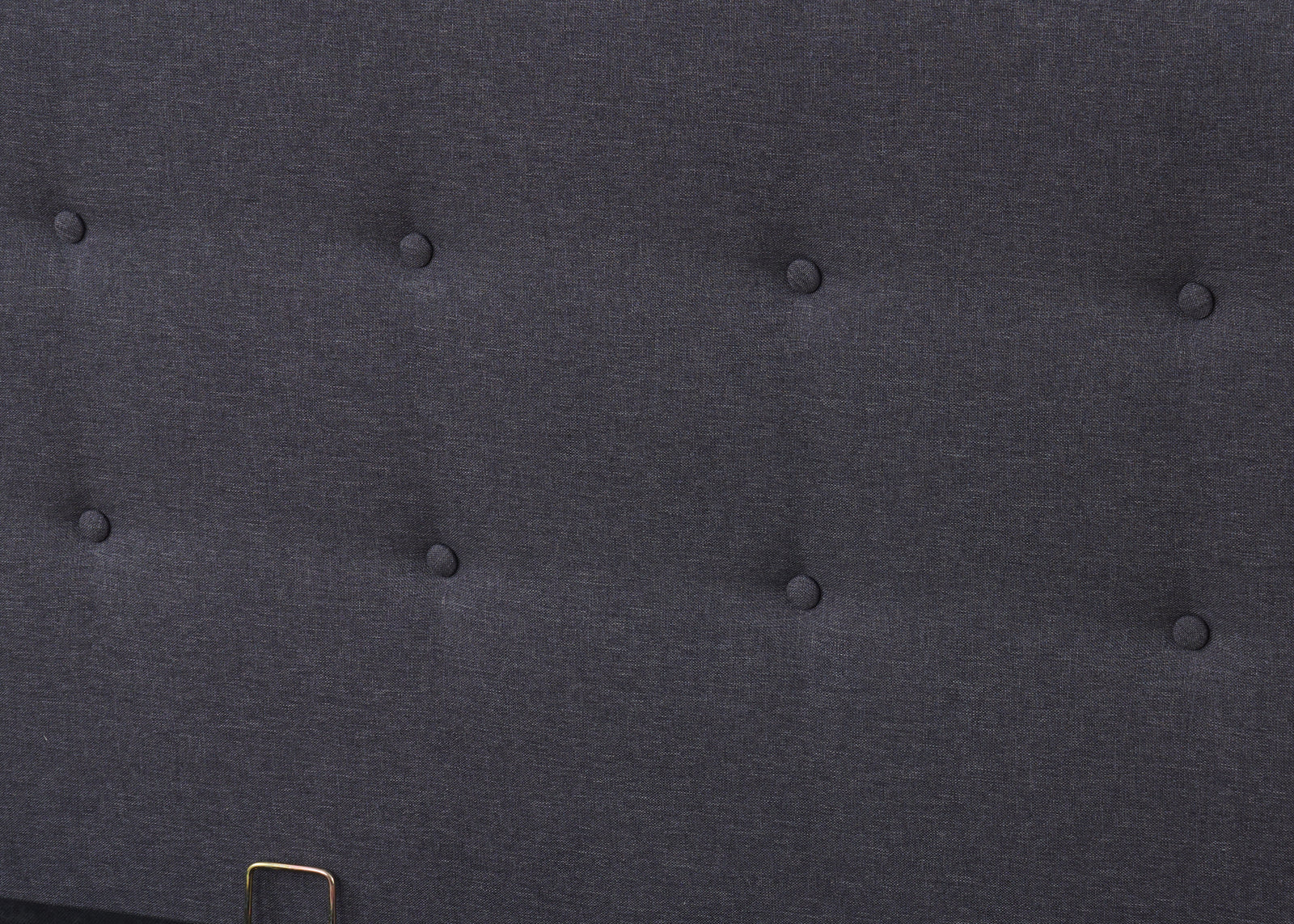 The Oslo Charcoal Linen Tufted Ottoman Bed Frame | Double | Charcoal