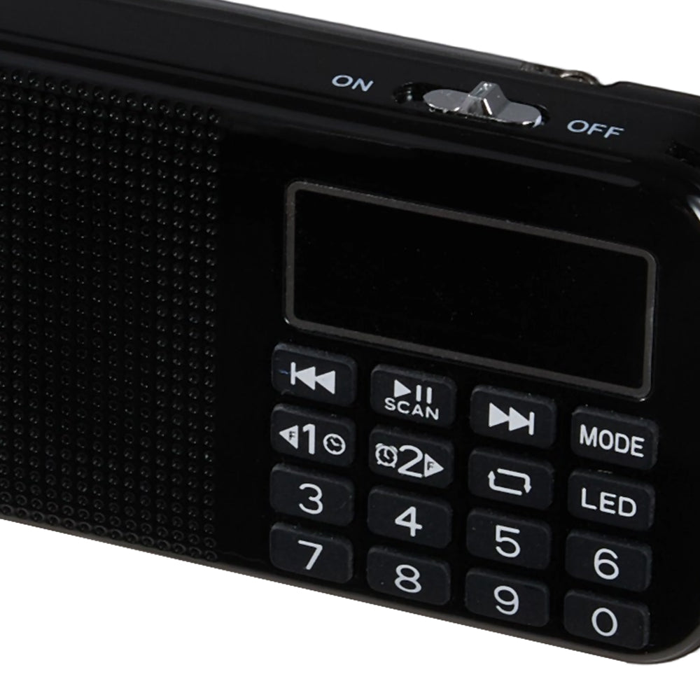 Rechargeable Battery-powered Portable Digital Radio Speaker