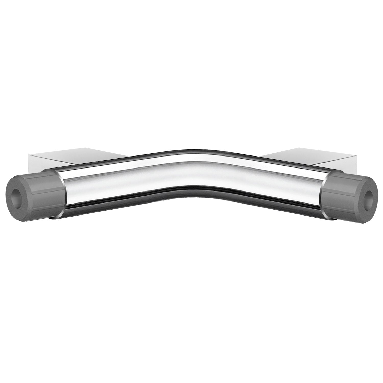 Chromed Steel Corner Connection For Bathroom Grab Bar | Chromed Stainless Steel
