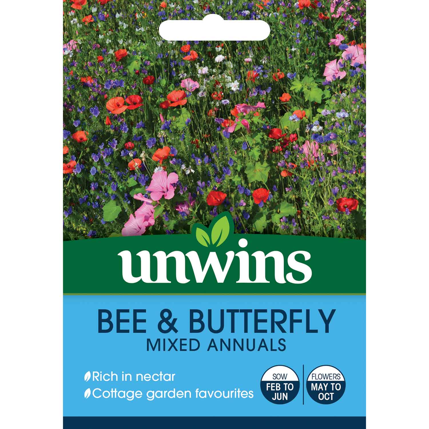 Bee And Butterfly Seed Mix, Pollinator-friendly | 600 Seeds