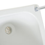 24l Portable Hand Wash Basin With Stand For Camping | Gray