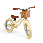 Bigjigs Toys Cream Balance Bike For Toddlers