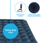 Air Bed With Pillows & Hand Pump