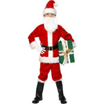 Deluxe Santa Costume & Beard, Child | Small