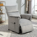 Electric Reclining Chair W/ Remote, Power Recliner For Elderly | Grey