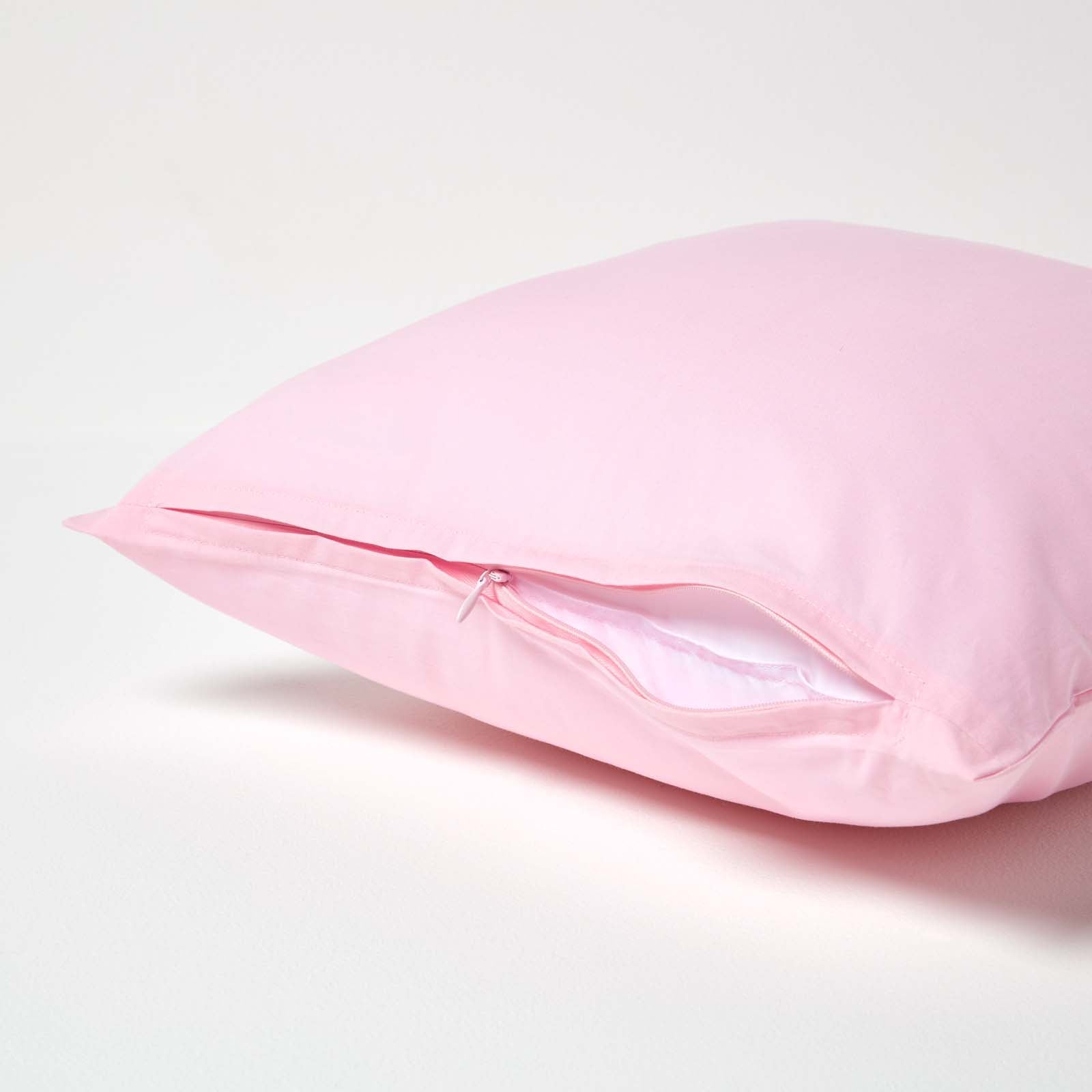 Continental Egyptian Cotton Pillowcase 200 Tc | 40cm x 40cm | Pink