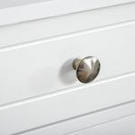 Bathroom Floor Storage Cabinet W/ 2 Drawers Door Cupboard | One Size | White