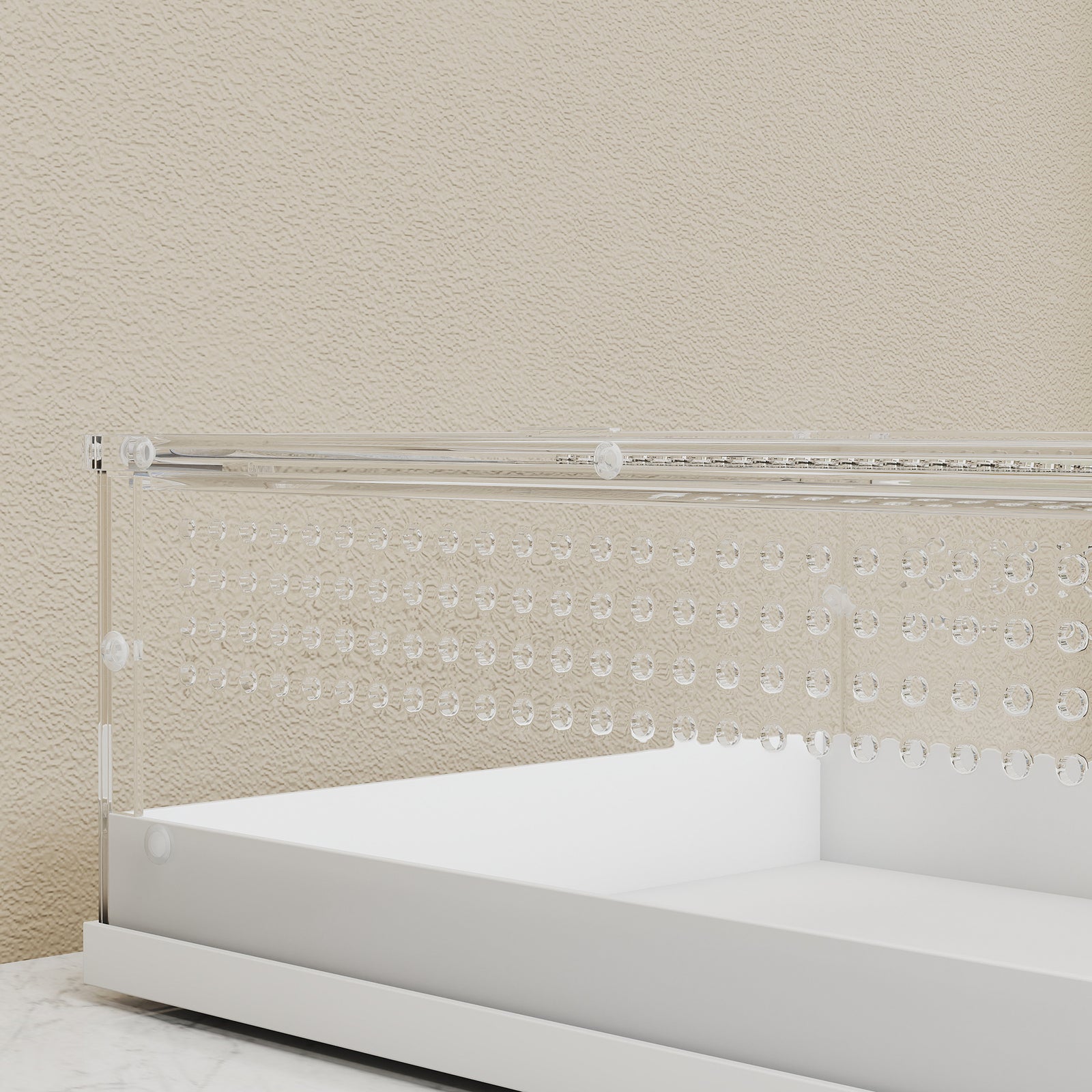 Reptile Terrarium, Vivarium Acrylic For Snake, Gecko | Large | Clear